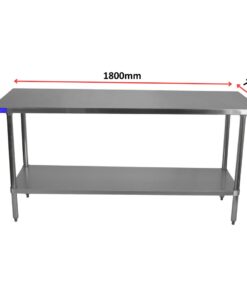 Alternative view of Stainless Steel Bench 750mm x 1800mm