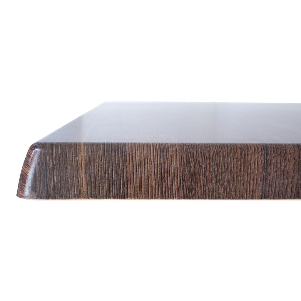 Choco Oak Square 700mm Isotop Plus Table Top - Image 2