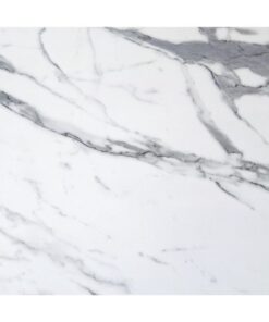 Romeo White Marble Square 800mm Isotop Table Top (Pattern Varies)