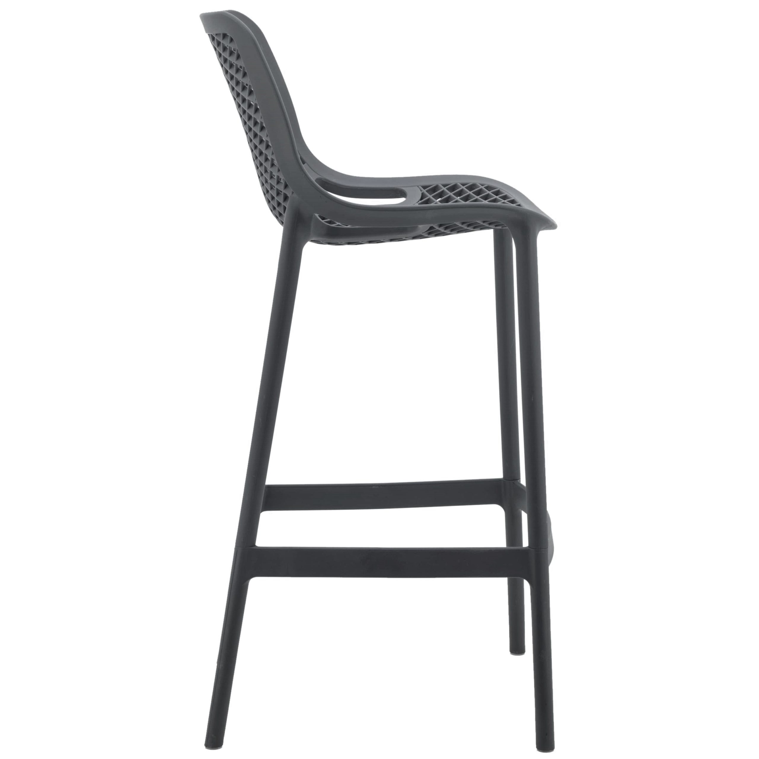 Tall Envy Stool in Charcoal - Image 4