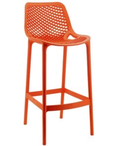 Tall Envy Stool in Orange