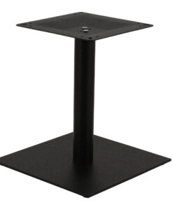 Alternative view of Chicago Coffee Table Base in Matte Black with Round Pole