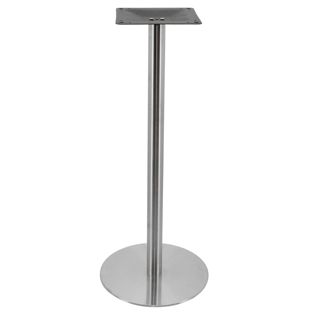 Circular Stainless Steel Bar Table Base