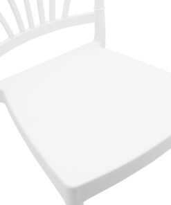 Alternative view of Garden Chair in White