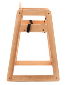 Alternative view of Timber High Chair in Oak