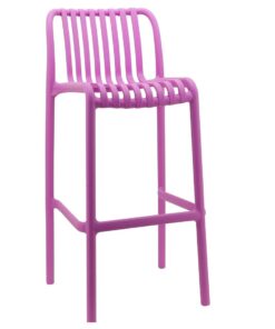 Tall Tuscan Stool in Pink