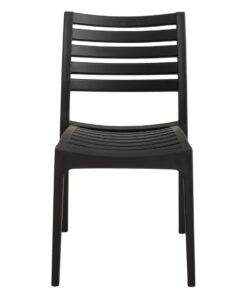 Alternative view of Miami Chair in Black