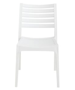 Alternative view of Miami Chair in White
