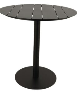 Outdoor Aluminium Slat Round 750mm Dining Table
