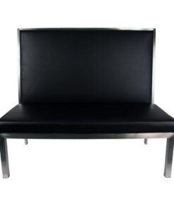 Alternative view of Booth Seat in Black
