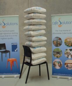 Alternative view of Bora Chair in Latte