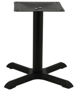 Maxwell Coffee Table Base in Matte Black with Round Pole