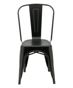 Alternative view of Replica Tolix Chair in Matte Black
