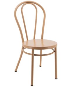 No.18 Steel Cabaret Chair in Oak Look