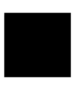 Black Square 800mm Compact Table Top